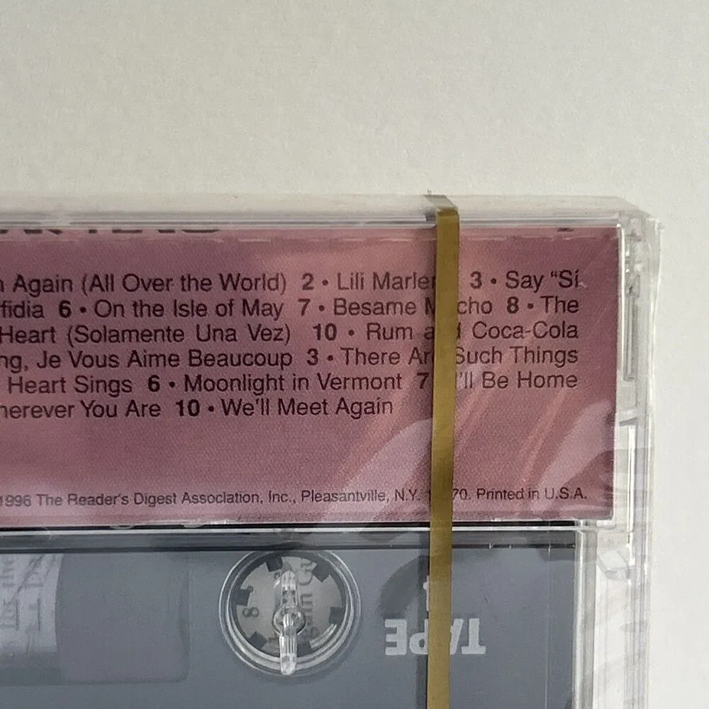 Set of 3 Great Romantic Memories of the War Years Cassette Tapes Readers Digest - Picture 10 of 10